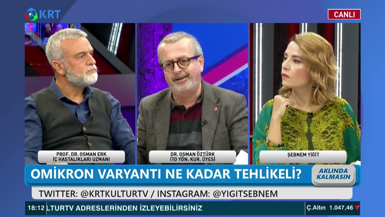 KRT TV | Omikron Varyantı Ne Kadar Tehlikeli? - Dr. Osman Öztürk