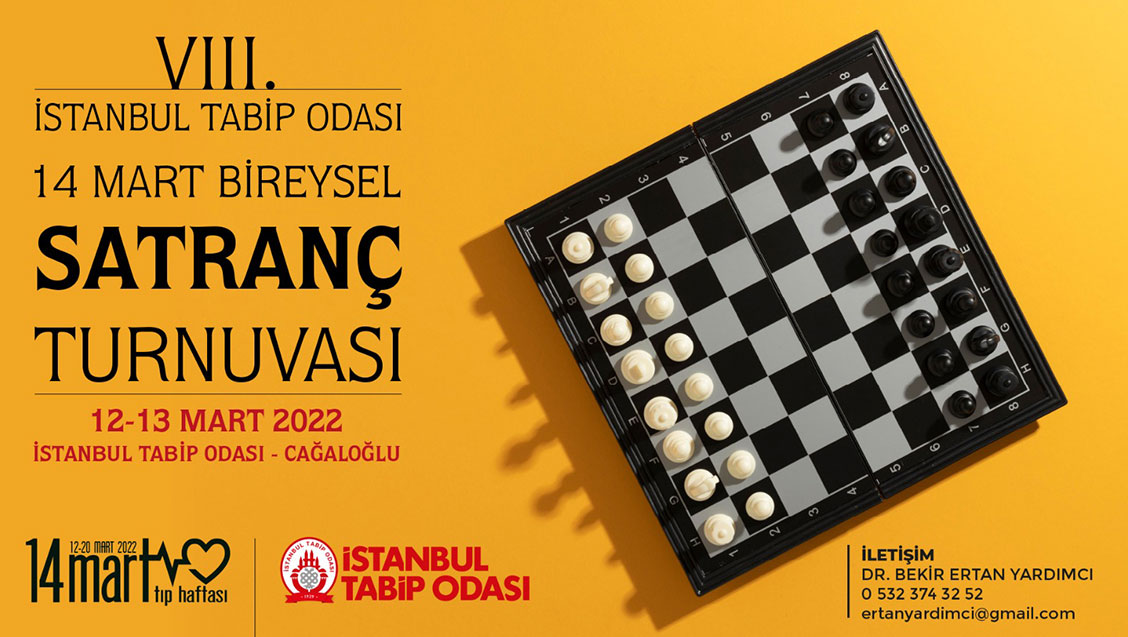 8. Bireysel Satranç Turnuvası Ertelendi - İstanbul Tabip Odası