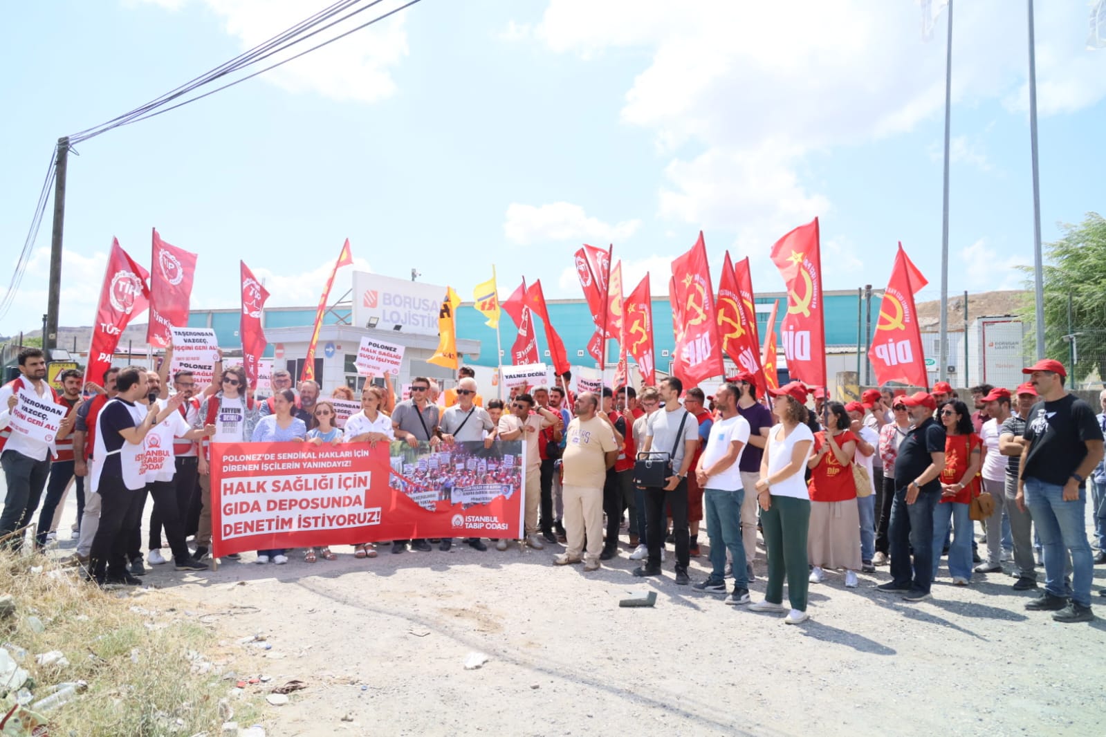 Polonez’de Sendikal Hakları İçin Direnen İşçileri Ziyaret Ettik