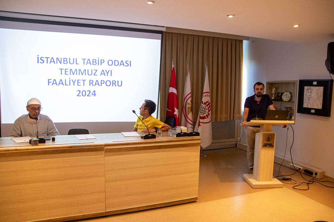 İstanbul Tabip Odası Temsilciler Kurulu Ağustos (2024) Ayı Toplantı Notları