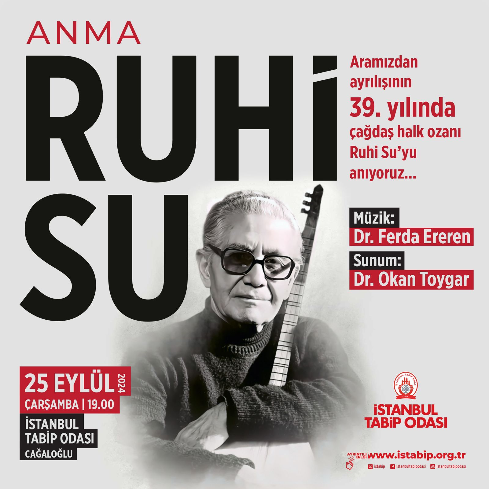 Ruhi Su'yu Anıyoruz