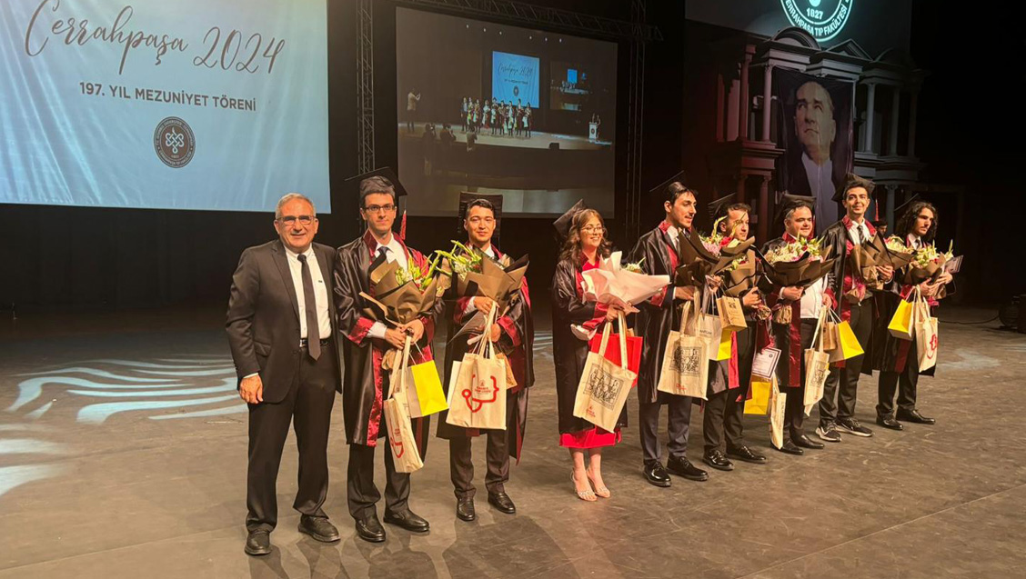 İstanbul Üniversitesi Cerrahpaşa Tıp Fakültesi Mezuniyet Töreninde Genç Meslektaşlarımızın Yanında Olduk