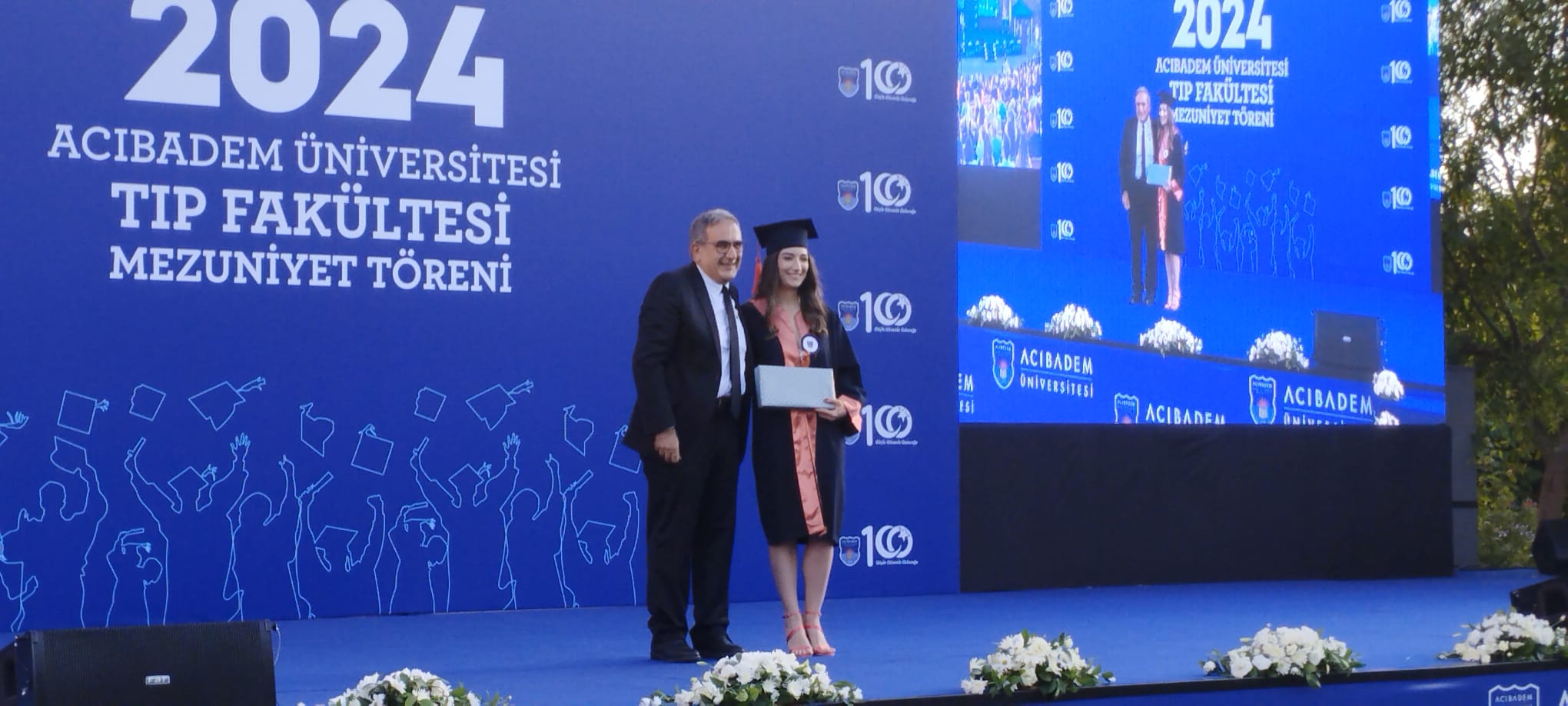 Acıbadem Üniversitesi Tıp Fakültesi Mezuniyet Töreninde Genç Meslektaşlarımızın Yanında Olduk